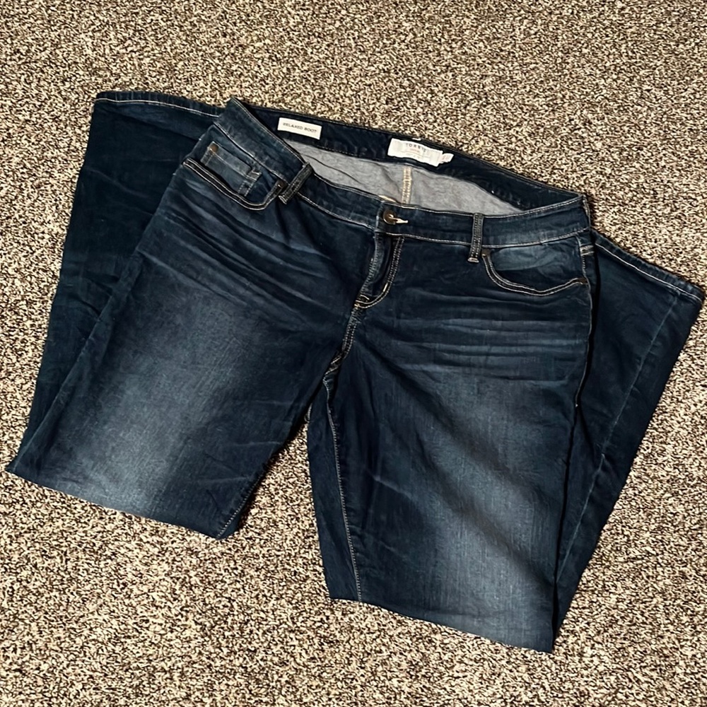 Torrid relaxed boot jeans 16S